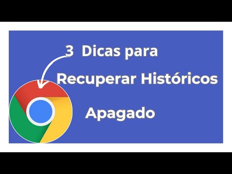 Como posso ver históricos apagados?