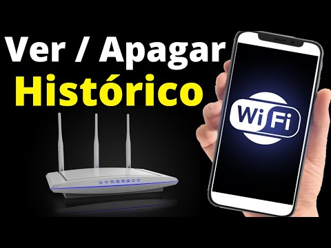 Como posso ver o histórico do roteador pelo celular?