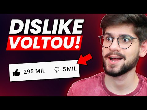 Como posso ver os dislikes no YouTube?