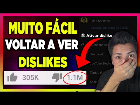 Como posso ver os dislikes no YouTube?