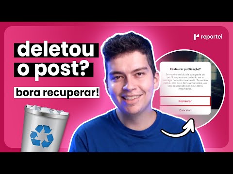 Como posso ver posts excluídos do Instagram?