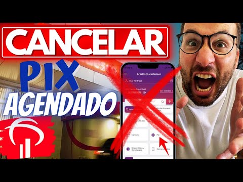 Como posso ver um PIX agendado no Bradesco?