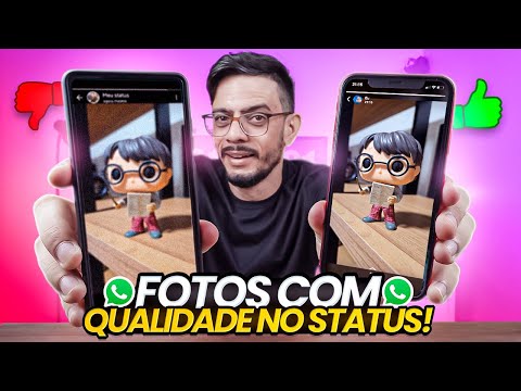 Como postar foto no status do WhatsApp com qualidade?