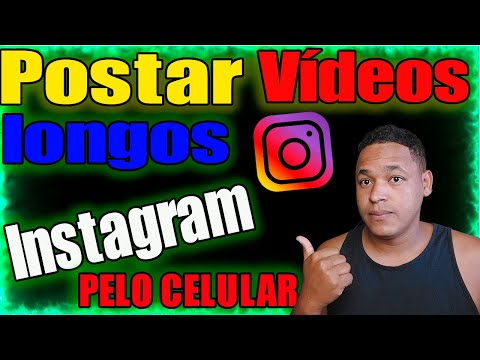 Como postar um vídeo de 3 minutos no Instagram?