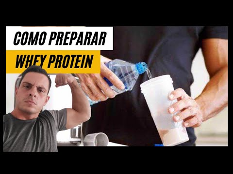 Como preparar whey protein de forma correta?