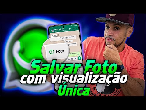 Como printar uma foto de visualização única no WhatsApp?