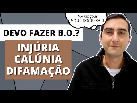 Como processar alguém por difamação?