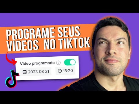 Como programar vídeos no TikTok?