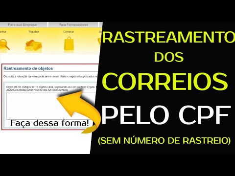 Como rastrear meu pedido pela CPF na transportadora?