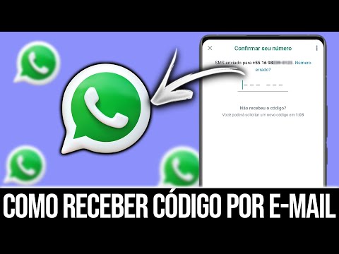 Como receber o código do WhatsApp por e-mail?