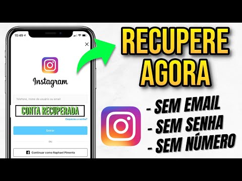 Como recuperar a conta do Instagram usando um número de celular diferente?