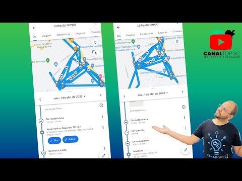 Como recuperar a linha do tempo apagada no Google Maps?