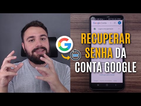 Como recuperar a senha da sua conta do Google?