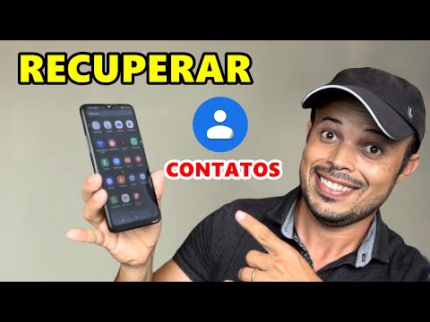 Como recuperar contatos apagados?