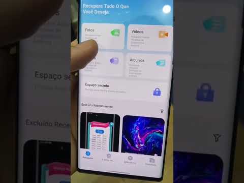 Como recuperar fotos apagadas com um aplicativo?