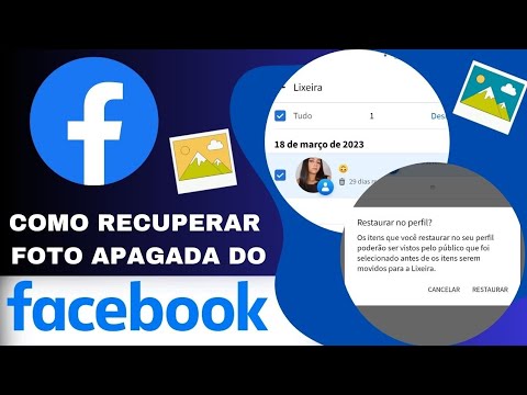 Como recuperar fotos apagadas do Facebook?