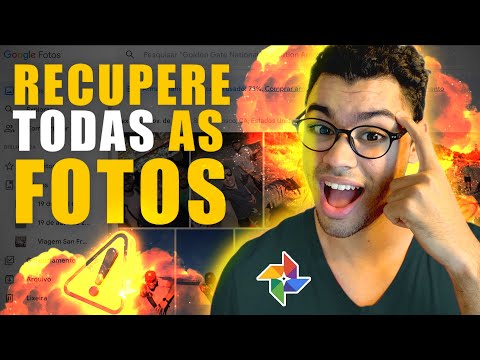 Como recuperar fotos apagadas permanentemente do Google Fotos?