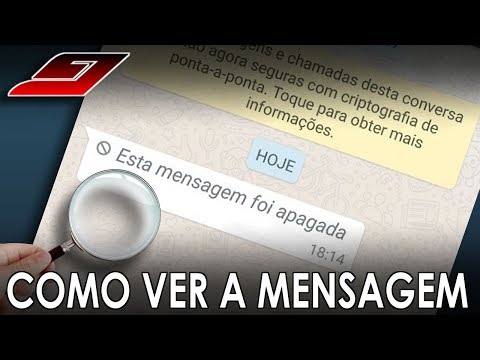 Como recuperar mensagem apagada do WhatsApp por outra pessoa?