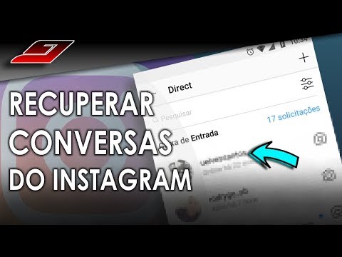 Como recuperar mensagens apagadas do Instagram?