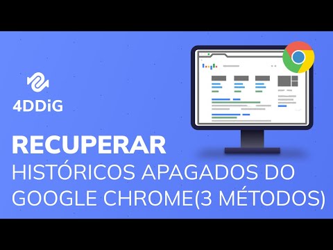 Como recuperar o histórico apagado do Chrome?