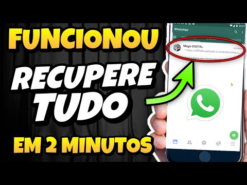 Como recuperar um link apagado do WhatsApp?