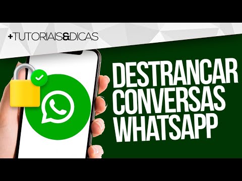 Como recuperar uma conversa trancada no WhatsApp?