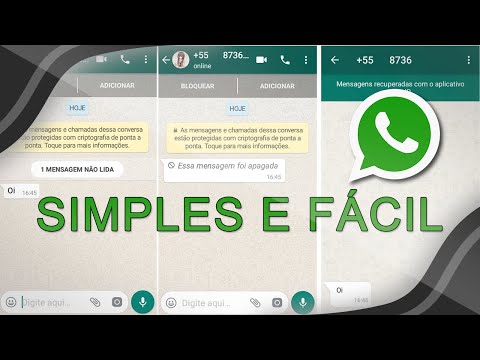 Como recuperar vídeo apagado do WhatsApp?