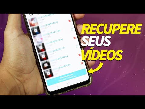 Como recuperar vídeos apagados permanentemente do celular?