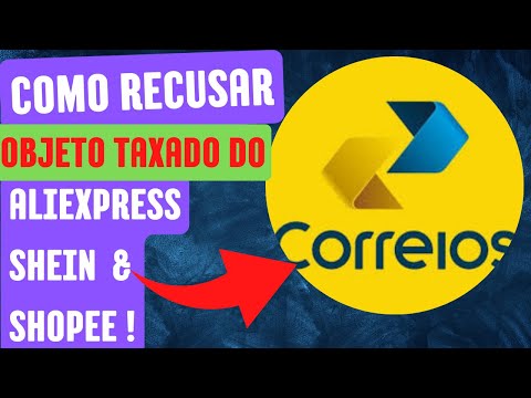 Como recusar um objeto taxado na Shopee?