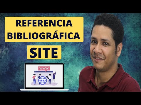 Como referenciar um site corretamente?