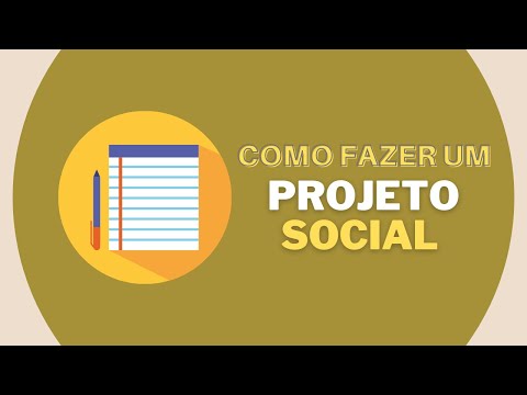 Como registrar um projeto social?