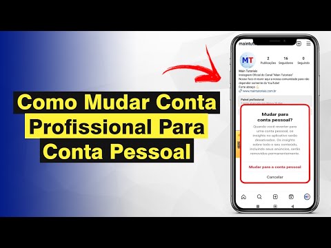 Como remover a conta profissional do Instagram?