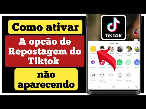 Como republicar vídeos no TikTok?