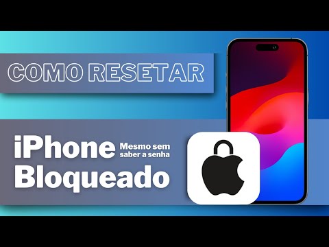 Como resetar um iPhone bloqueado?