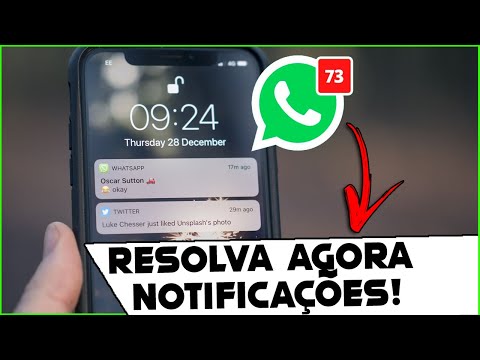 Como resolver o problema de notificações pop-up do WhatsApp indisponíveis?