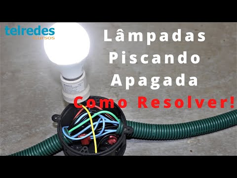 Como resolver quando a luz está apagada?