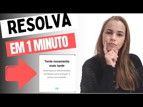 Como resolver uma conta do Instagram restringida?