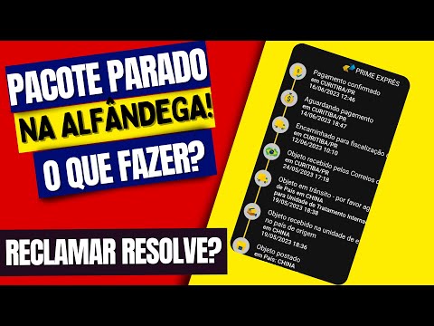 Como resolver uma encomenda presa em Curitiba?