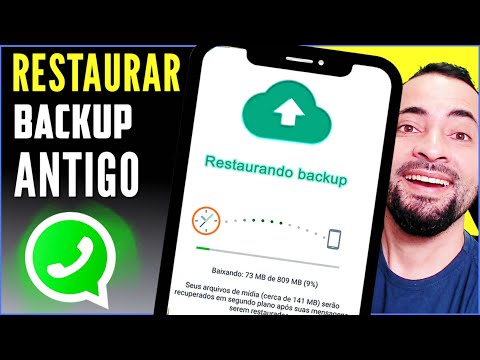 Como restaurar o backup do WhatsApp?