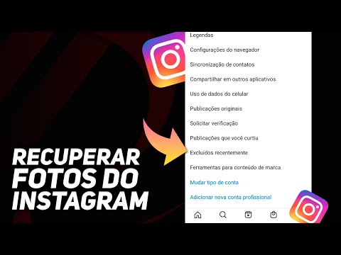 Como restaurar uma foto apagada do Instagram?