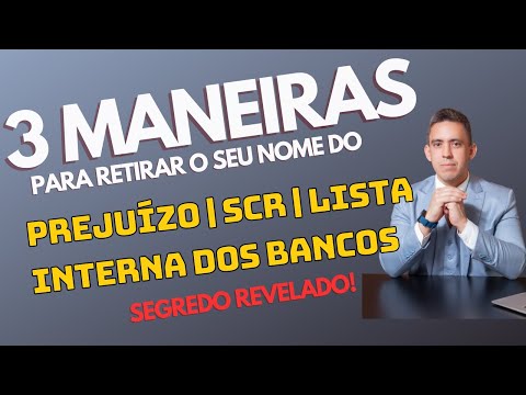 Como retirar o nome da lista negra dos bancos?