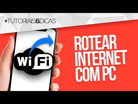 Como rotear a internet do celular para o notebook?