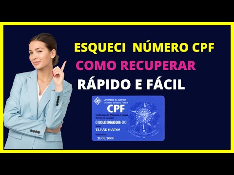 Como saber o número do meu CPF se eu o perdi?