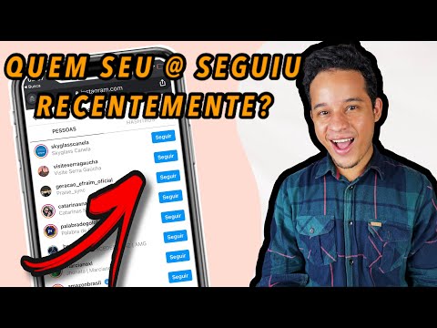 Como saber quais foram as últimas pessoas que alguém seguiu?