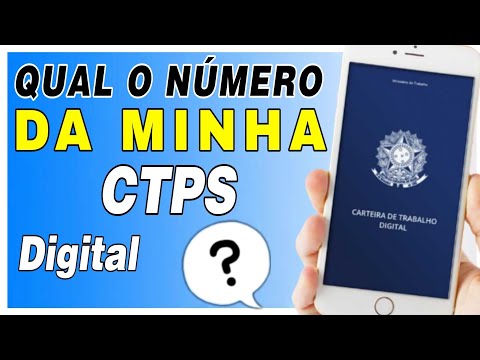 Como saber qual é o número da sua carteira de trabalho digital?