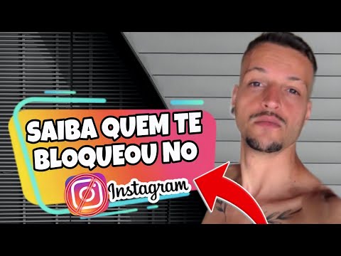 Como saber quem me bloqueou no Instagram?