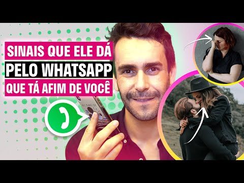 Como saber se ela está flertando comigo pelo WhatsApp?