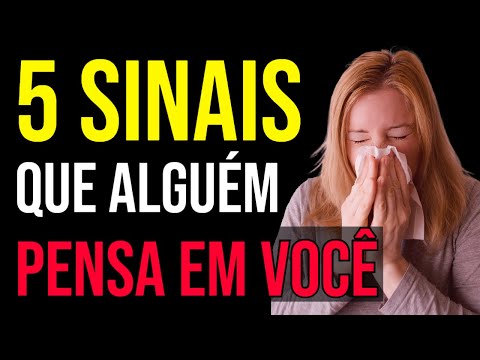 Como saber se ele está pensando em mim com simpatias?