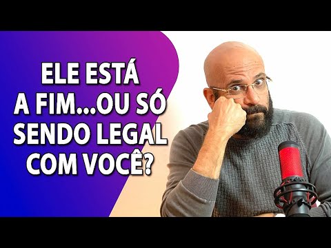 Como saber se está rolando uma paquera?