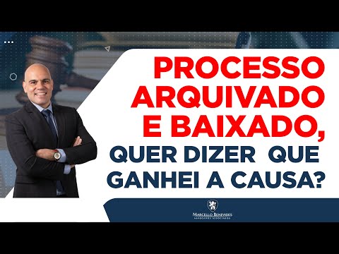 Como saber se ganhei um processo arquivado definitivamente?